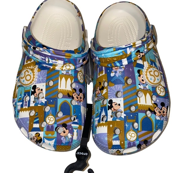 Crocs Walt Disney World 50th Anniversary Mickey & Minnie Mouse Women 7 /youth 5 - Picture 1 of 6
